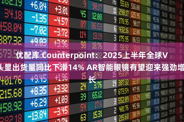 优配库 Counterpoint：2025上半年全球VR头显出货量同比下滑14% AR智能眼镜有望迎来强劲增长